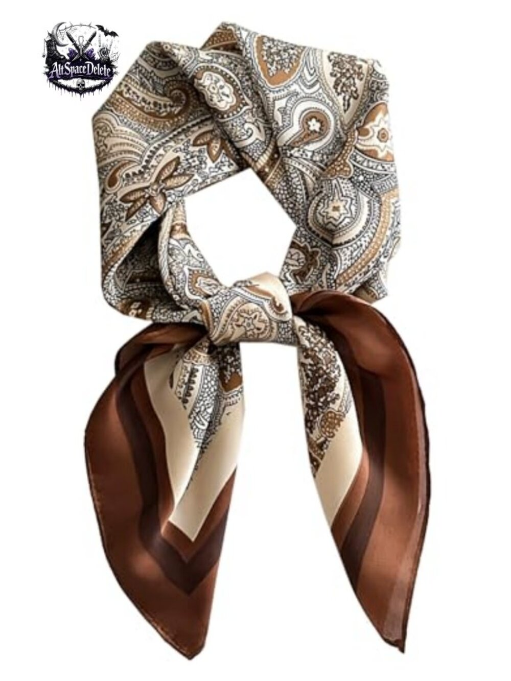 Satin Silk Square Scarf 27.5" Polyester Hair Wrap Headscarf Neck Tie Handbag